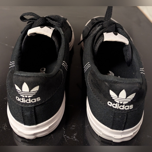 Adidas Continental Vulc Black White Men’s Classic Athletic Shoes Size 7 MSRP $75 - Picture 8 of 11